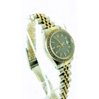 Rolex Lady-Datejust 18K Yellow Gold Diamond Bezel with Deep blue dial 26mm Watch
